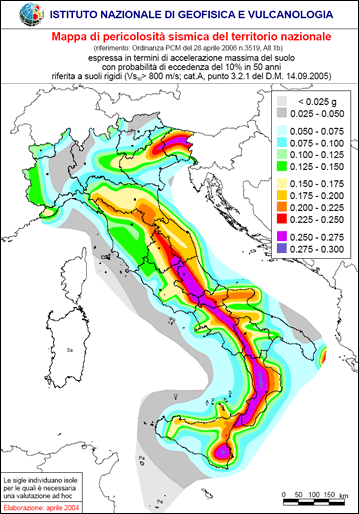 pericolosità sismica